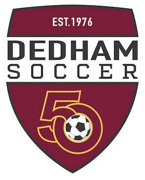 Dedham Youth Soccer Association crest